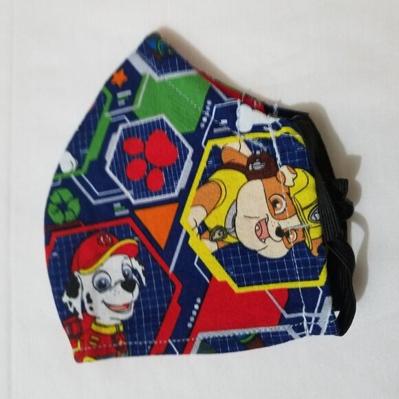 Lot of 3 Kids Face Mask with Nose Wire and Filter Pocket - Picture 6 of 14